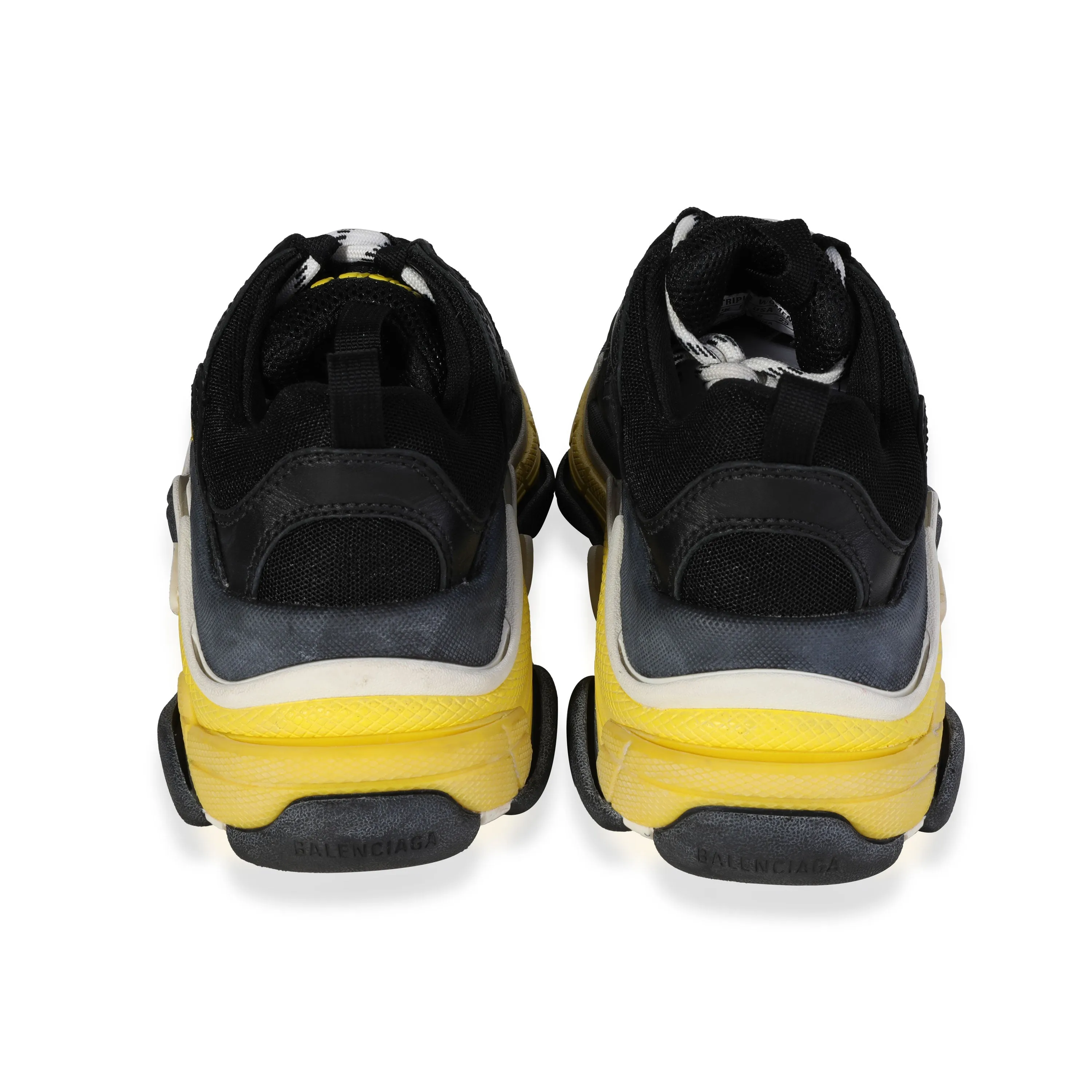 Balenciaga -  Balenciaga Wmns Triple S Black Yellow (38 EUR)