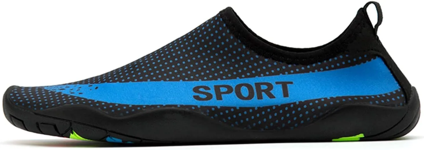 Barefoot Quick Dry Water Shoes for Men Women Aqua Swim Beach Pool Surf Hiking Kayaking Diving Yoga Outdoor Sports Lightweight Design