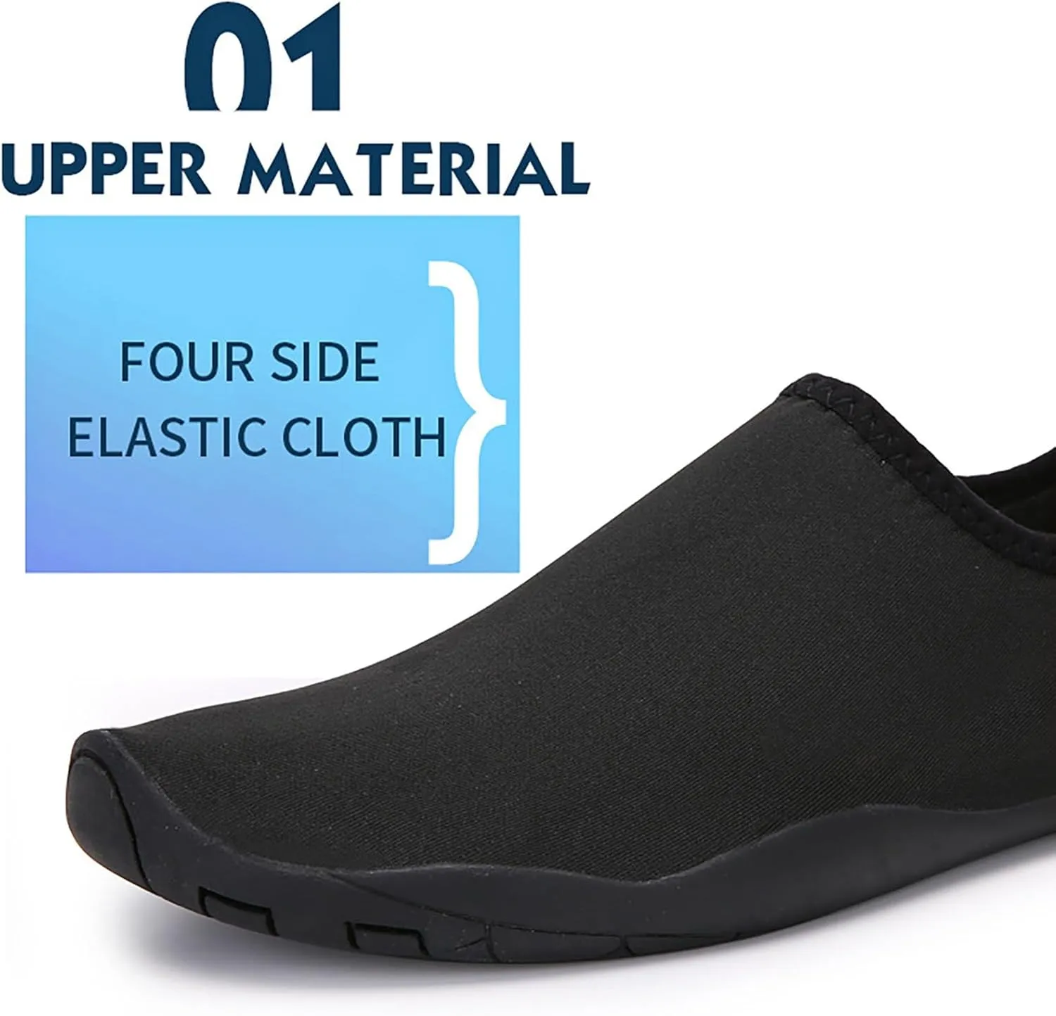 Beach Swim Shoes for Women Men Quick Dry Aqua Barefoot Pool Surf Yoga Hiking Kayaking Lightweight Breathable Non Slip Water Sports