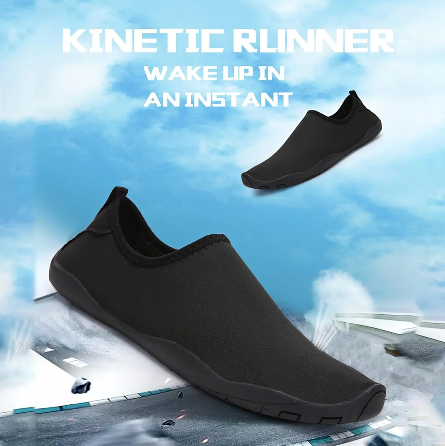Beach Swim Shoes for Women Men Quick Dry Aqua Barefoot Pool Surf Yoga Hiking Kayaking Lightweight Breathable Non Slip Water Sports