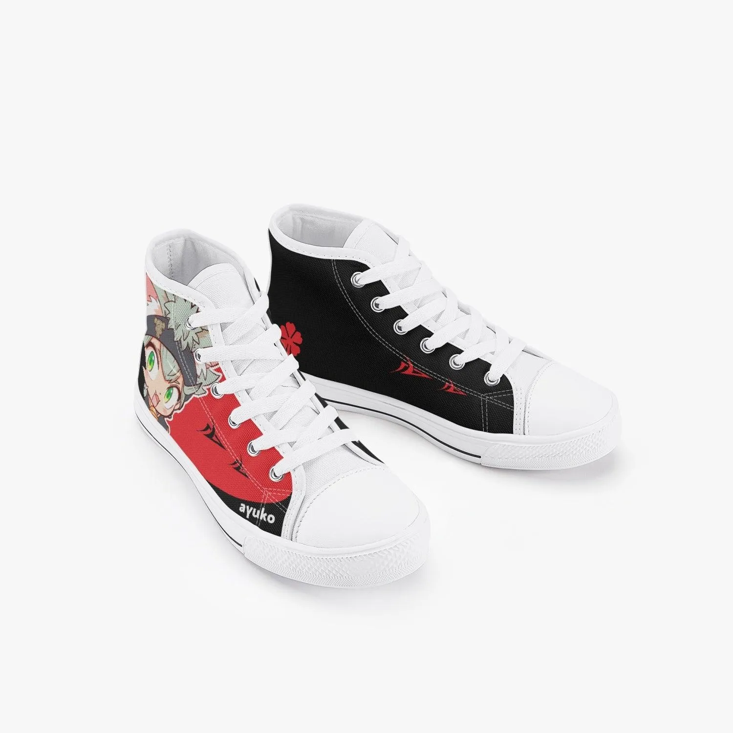 Black Clover Asta Kids A-Star High Anime Shoes