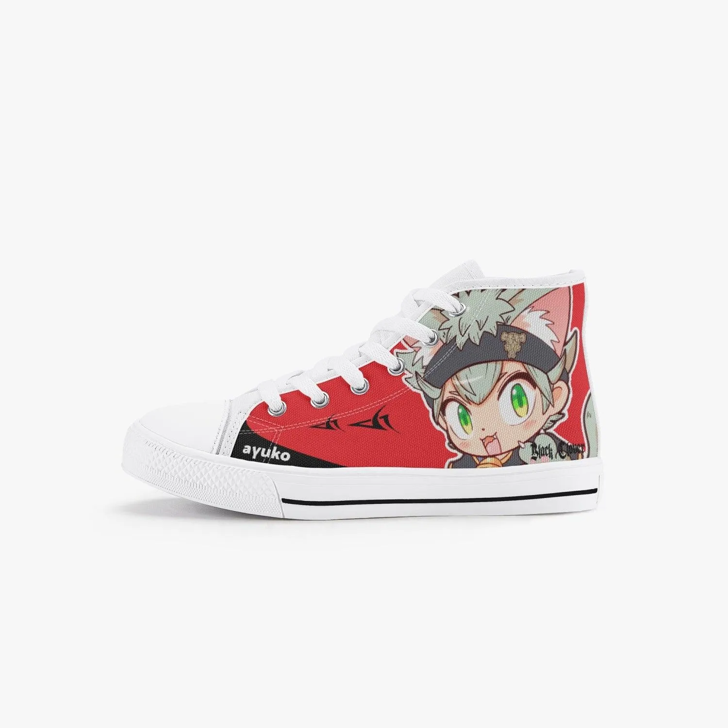 Black Clover Asta Kids A-Star High Anime Shoes