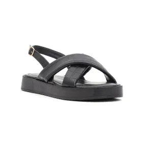 Black Formal Sandal FR5112