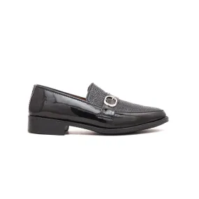 Boys Black Formal Shoes KD0429