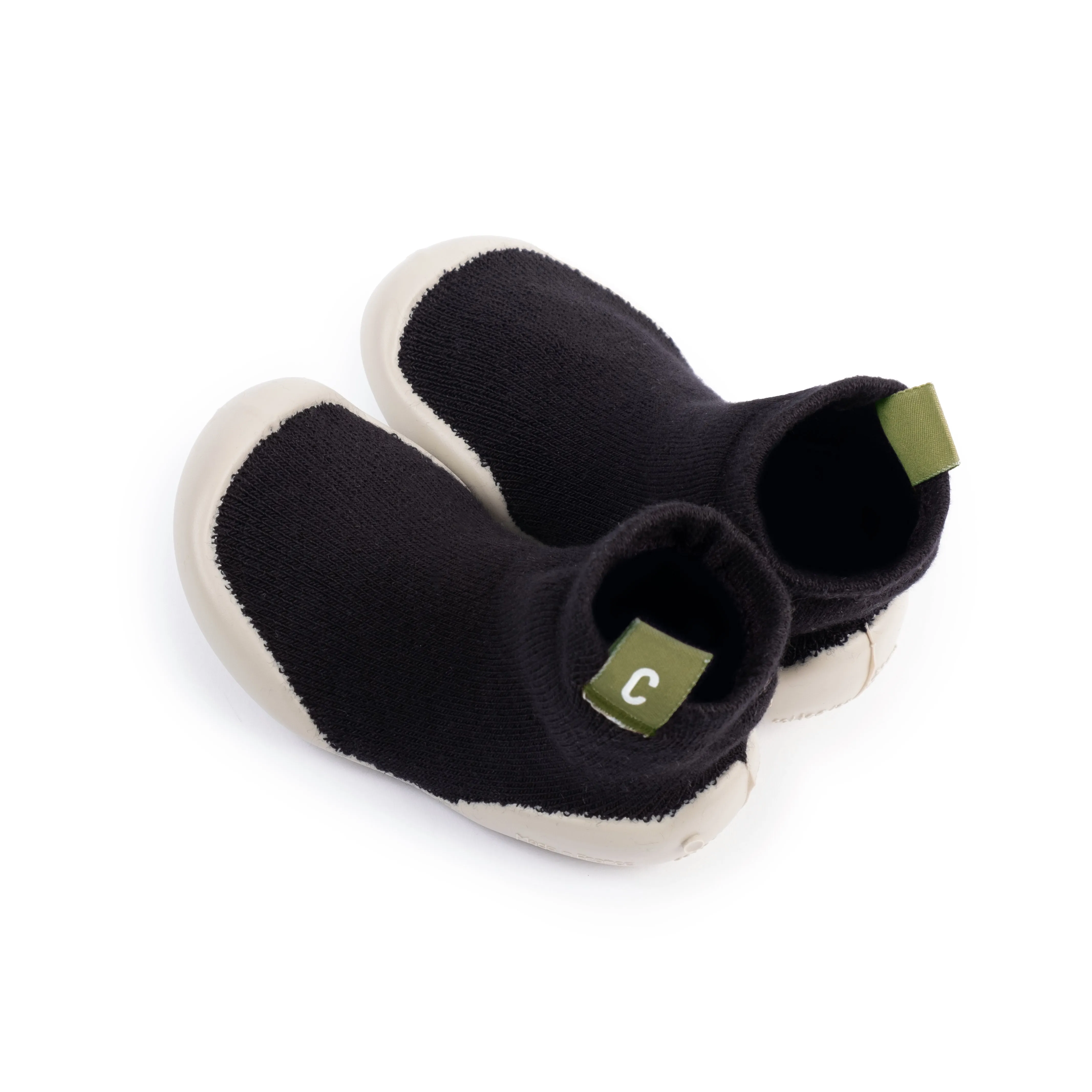 [collegien] Sacha Noir de Charbon - Slippers