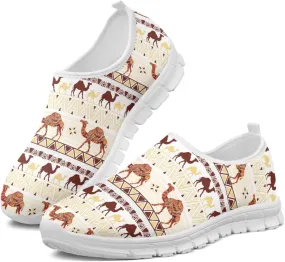 Coloranimal Flats for Women Walking Shoes Casual Flats Comfortable Travel Shoes Women's Road Runnning Shoes Casual Womens Footwear