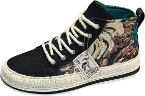 DIYCAM Men's High-Top Casual Canvas Classic Comfortable Sneaker or Fashion Tennis Shoe Casual Skate Shoes Lace Up Walking Shoes Boy's Casual Outdoor Youth Shoes