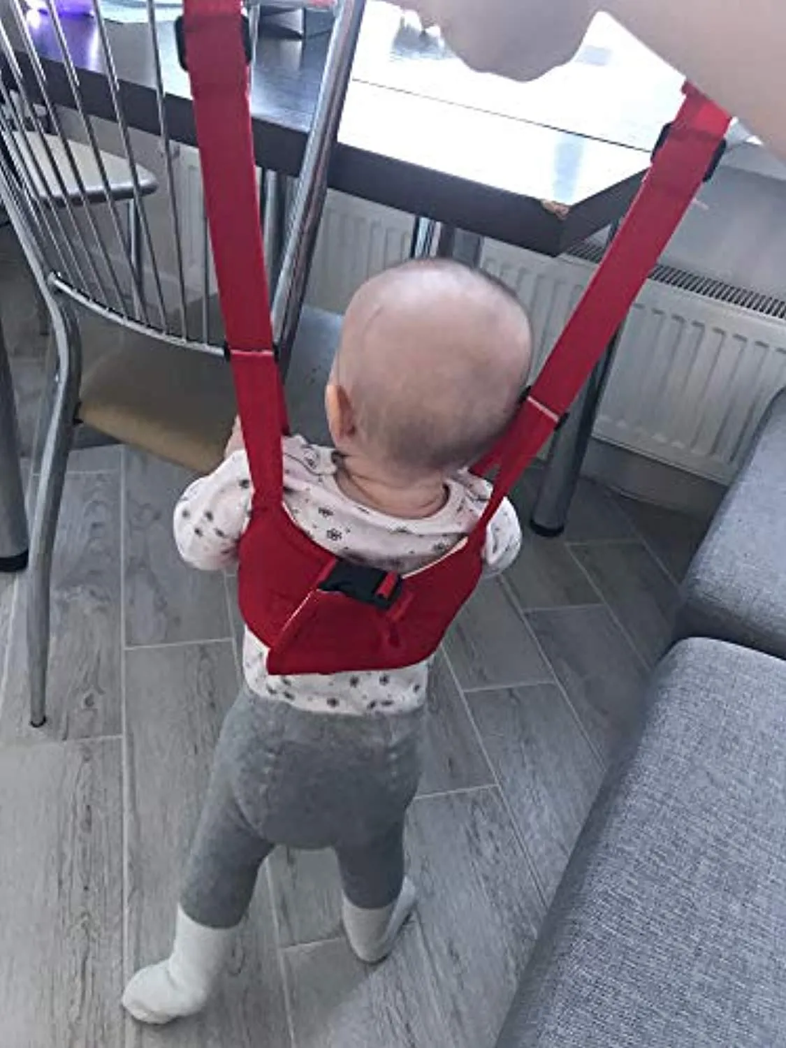 Electomania Baby Safety Harness Belt Walking Assistant, Adjustable Shoulder & Chest Support Walker (Blue)(Applicable Age: 6-24 Months)(M)