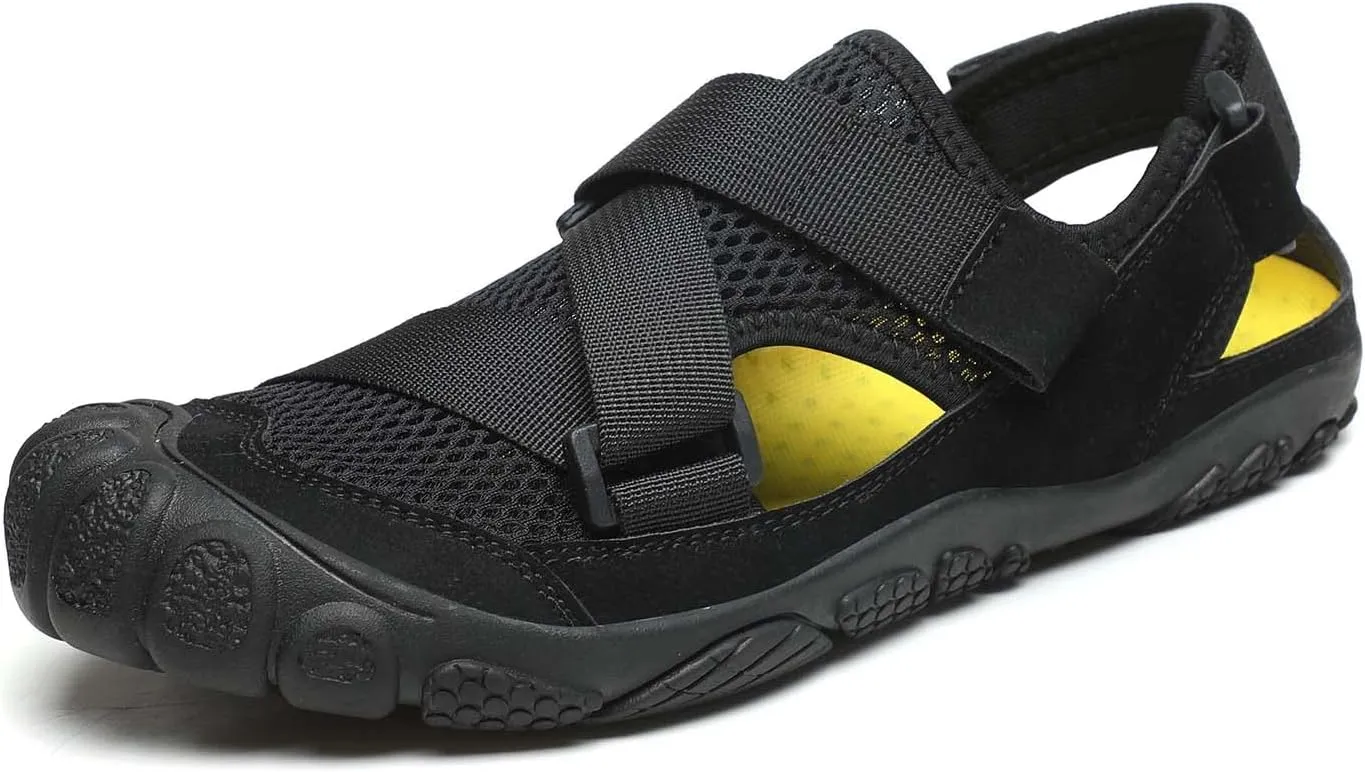 Eliogn Wading Shoes for Men Fashion Non-Slip Beach Sports Sandals Comfortable Outdoor Sports Hiking Camp Shoes Summer Lightweight Water Shoes