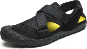 Eliogn Wading Shoes for Men Fashion Non-Slip Beach Sports Sandals Comfortable Outdoor Sports Hiking Camp Shoes Summer Lightweight Water Shoes