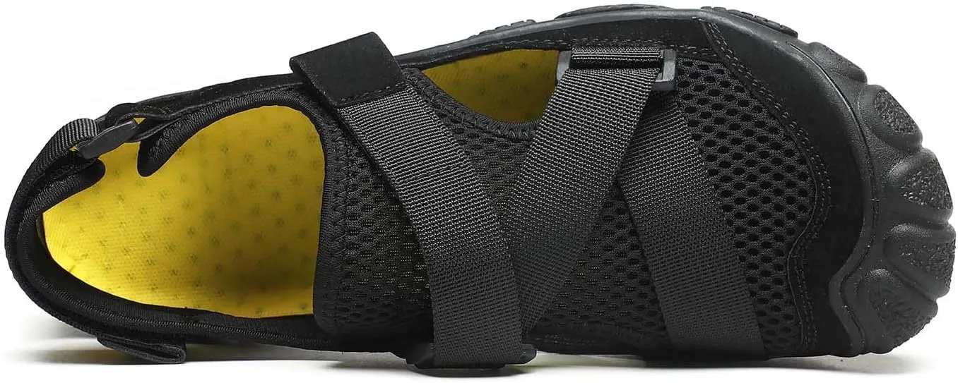 Eliogn Wading Shoes for Men Fashion Non-Slip Beach Sports Sandals Comfortable Outdoor Sports Hiking Camp Shoes Summer Lightweight Water Shoes