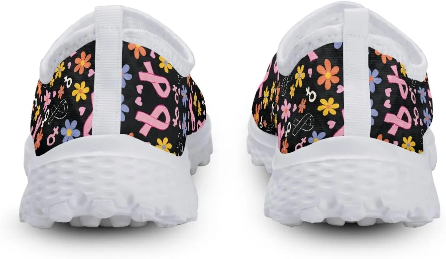 INSTANTARTS Womens Athletic Walking Shoes Quick Dry Sports Running Shoes Slip-on Sports Sneakers