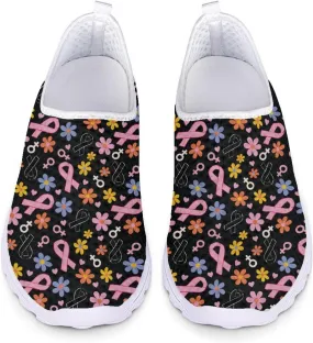 INSTANTARTS Womens Athletic Walking Shoes Quick Dry Sports Running Shoes Slip-on Sports Sneakers