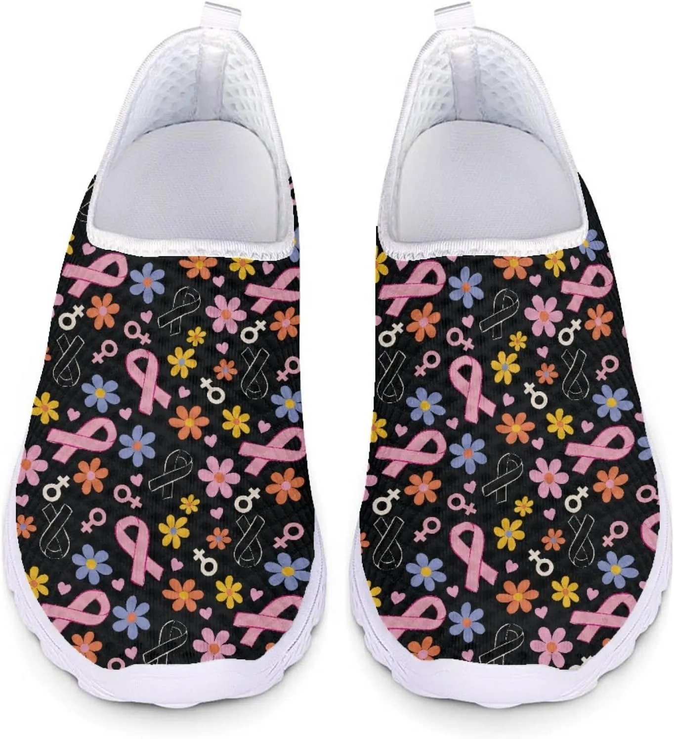 INSTANTARTS Womens Athletic Walking Shoes Quick Dry Sports Running Shoes Slip-on Sports Sneakers