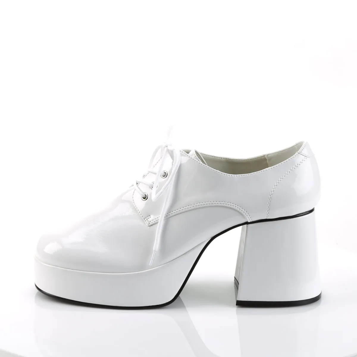 JAZZ-02 Funtasma White Pat Men's Shoes