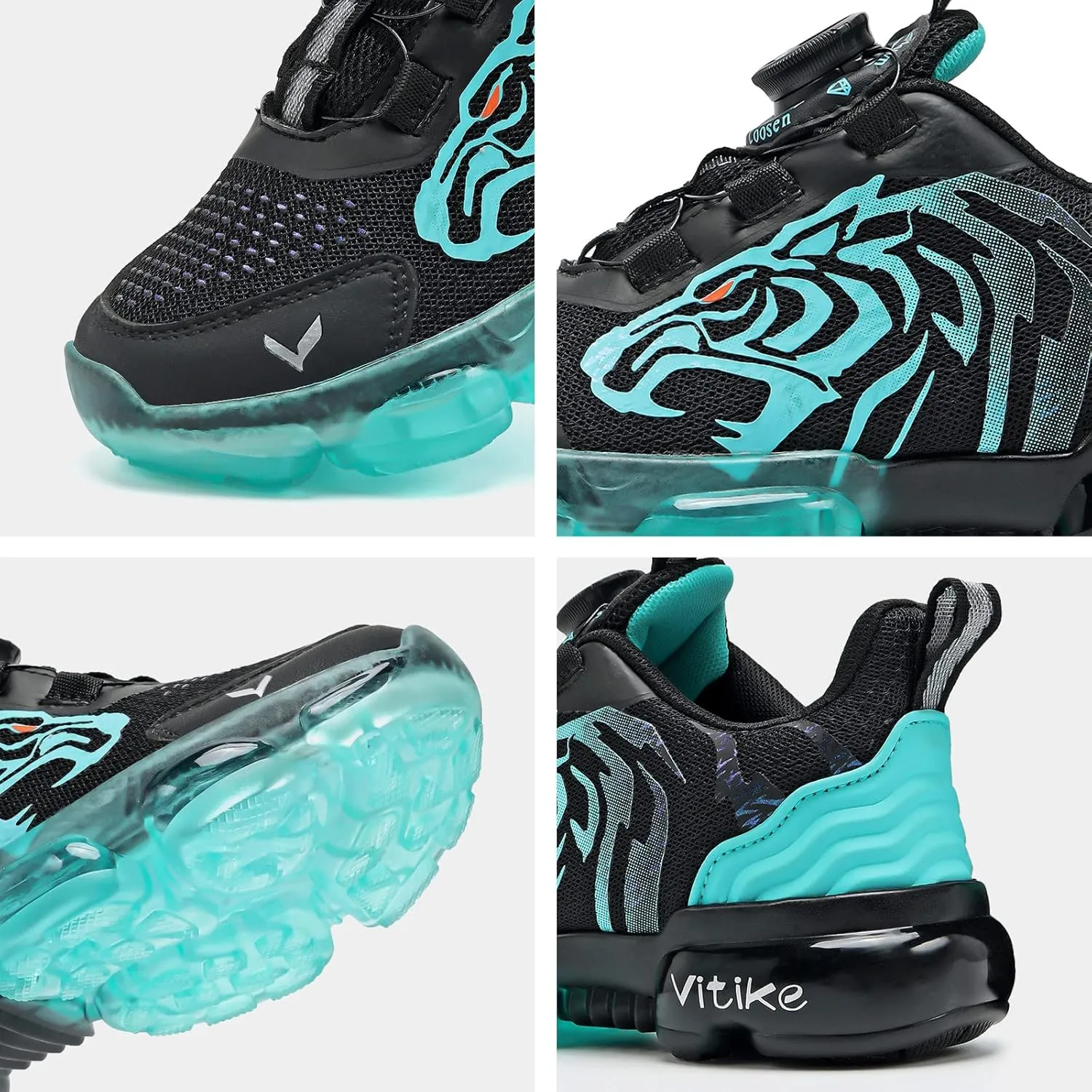 Kids Sneakers Boys Girls Running Tennis Shoes Athletic Sports Casual