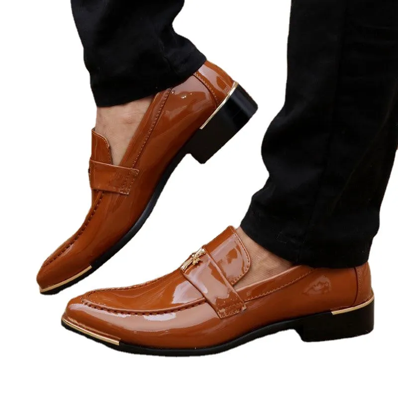 Korean version casual business men's shoes