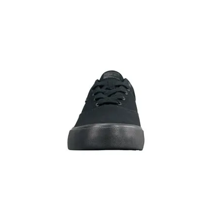 Lugz Men's Avi Canvas Casual Low Top Skate SneakerBlack/Black,