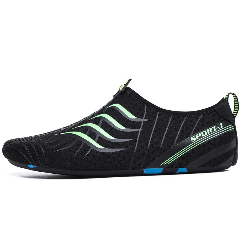 Men And Women Walking Aquatic Shoes