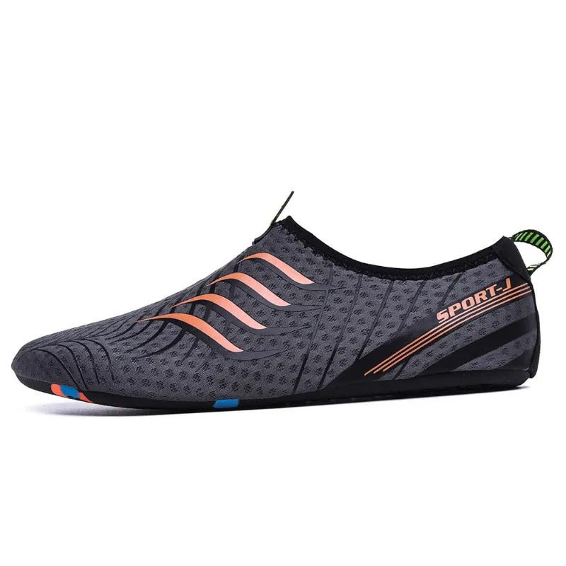 Men And Women Walking Aquatic Shoes