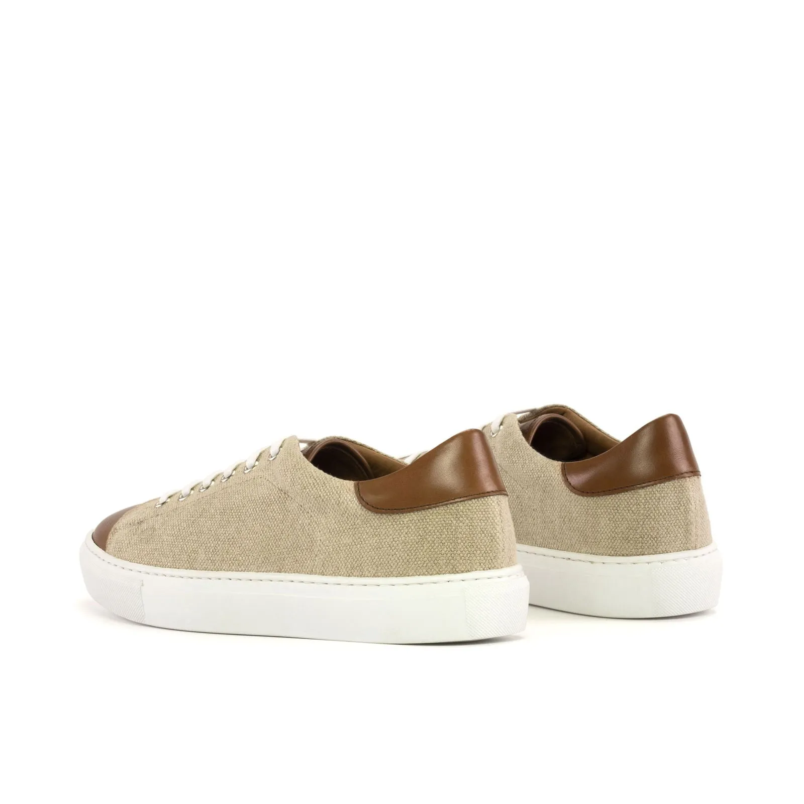 Men's Trainers Wide Plus Size White 5395