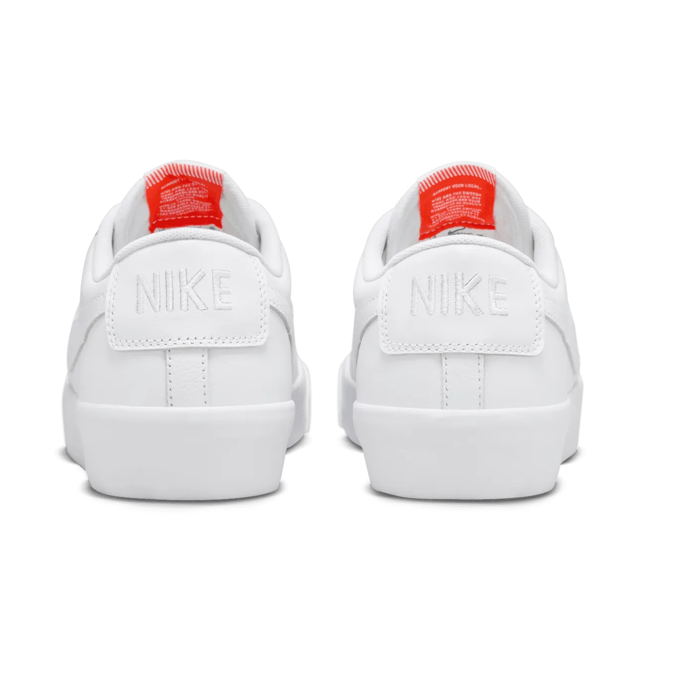 Nike SB Blazer Low Pro GT ISO Skateboard Shoe - White/White-White-White