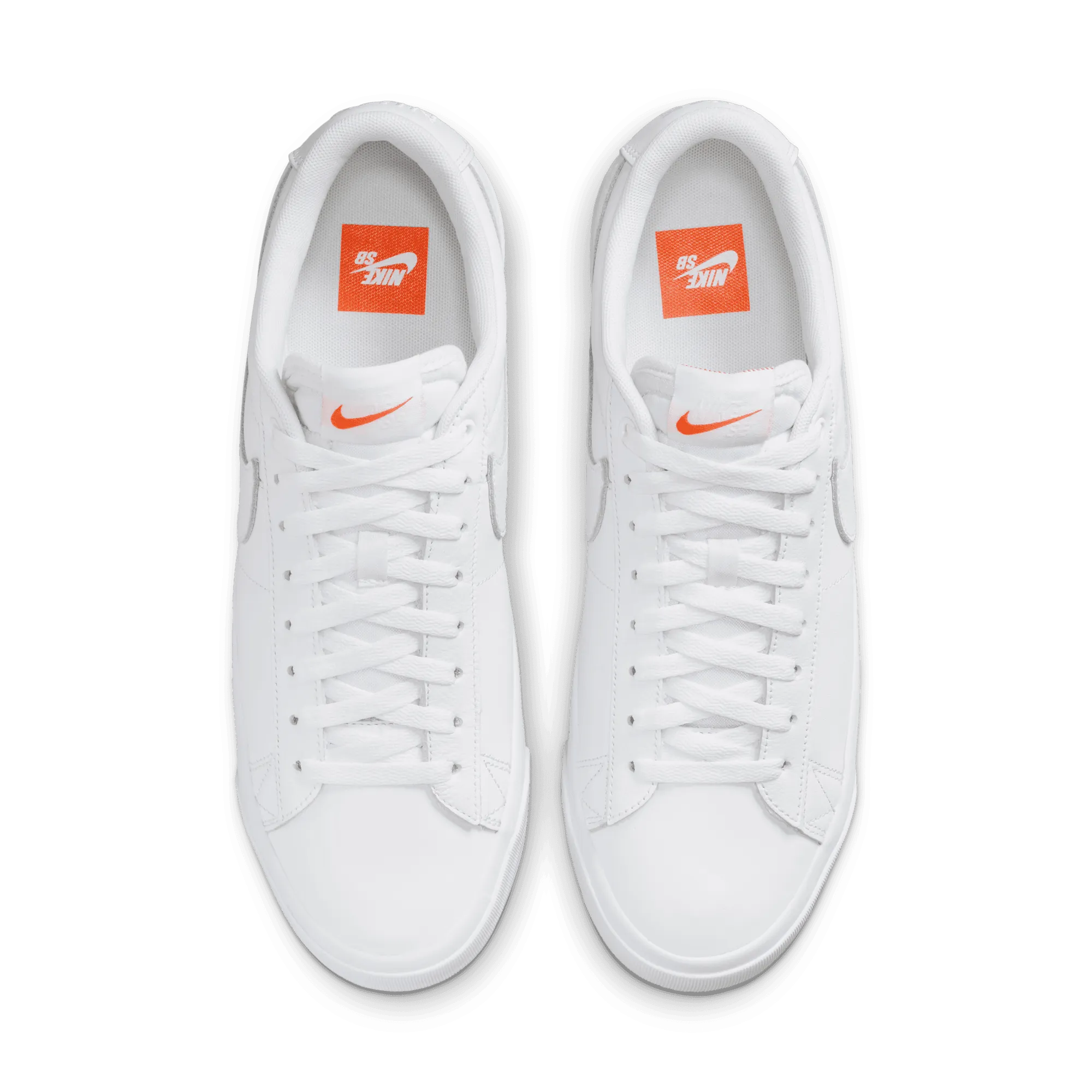 Nike SB Blazer Low Pro GT ISO Skateboard Shoe - White/White-White-White