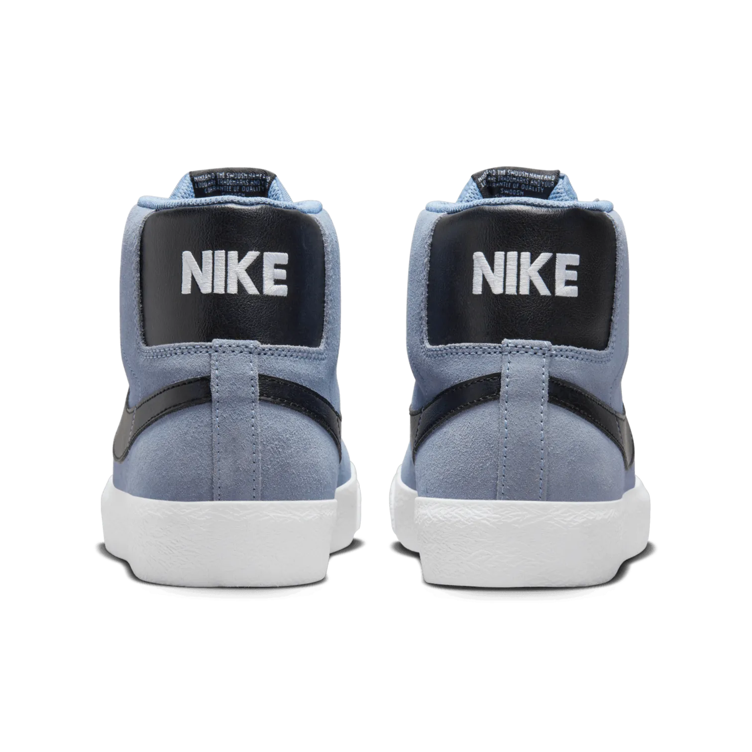 Nike SB Blazer Mid Skate Shoe - Ashen Slate/Black-White-Ashen Slate