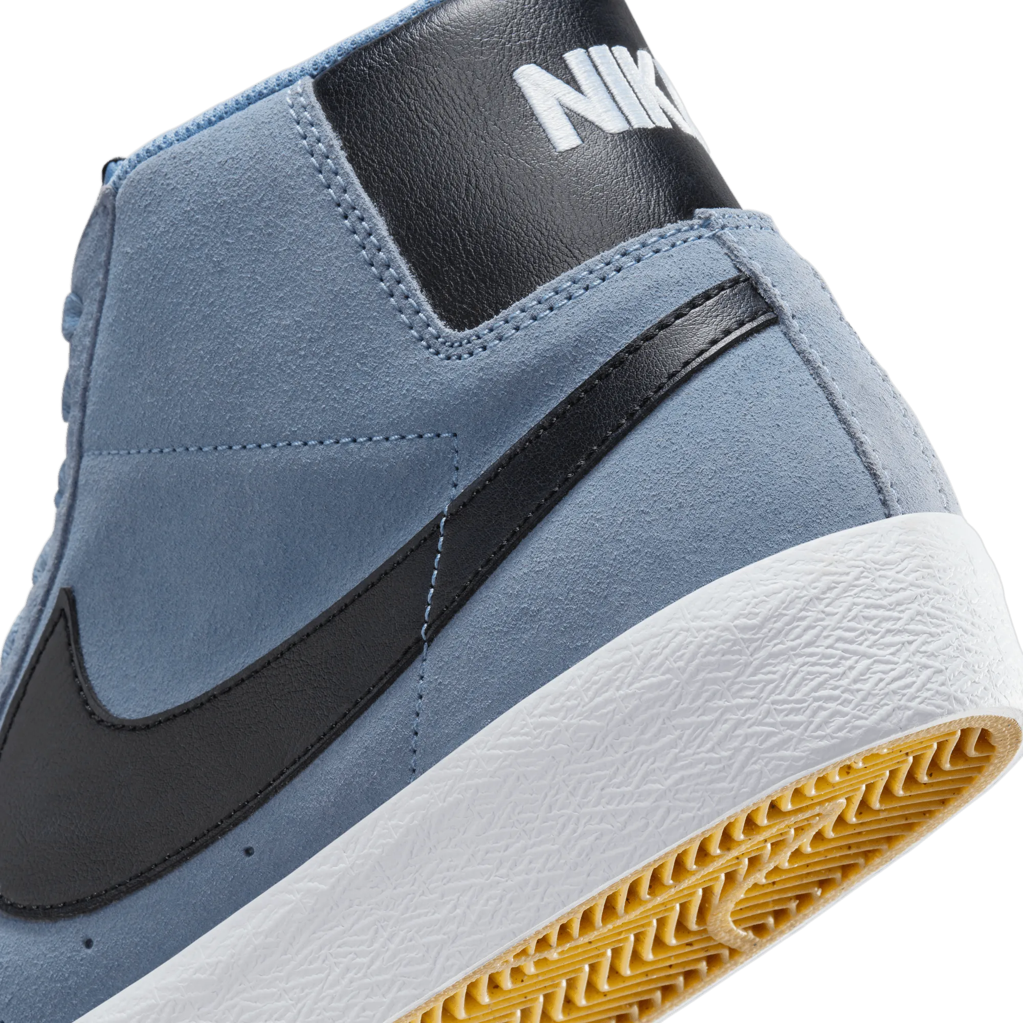 Nike SB Blazer Mid Skate Shoe - Ashen Slate/Black-White-Ashen Slate