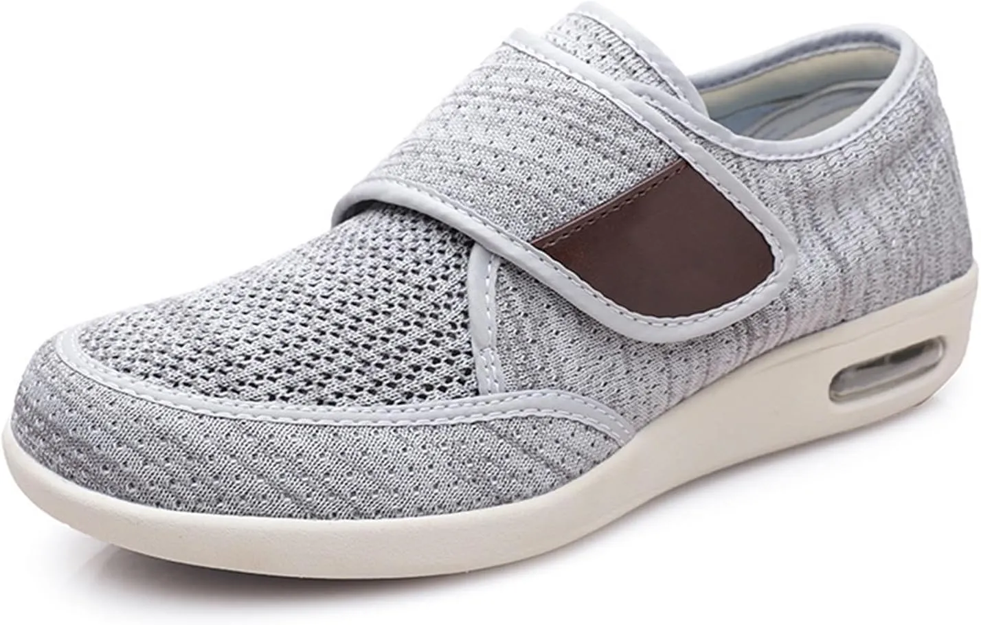 Orthopedic Casual Shoes, Swollen Feet Walking Edema Sneakers Lightweight Portable Breathable Plus Size Casual Air Cushion Trainers