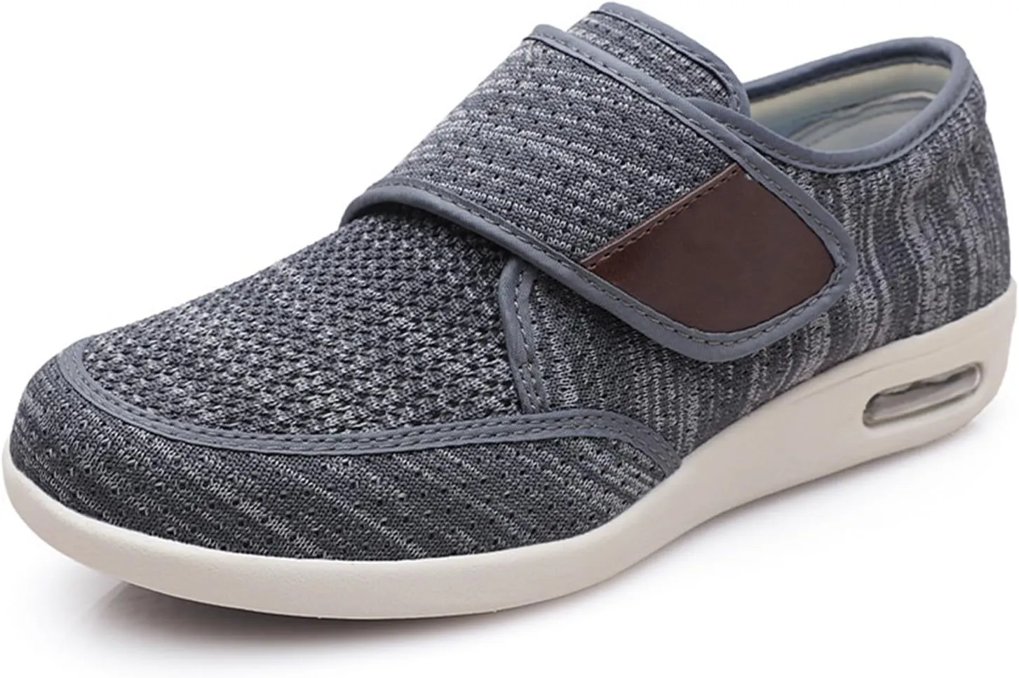 Orthopedic Casual Shoes, Swollen Feet Walking Edema Sneakers Lightweight Portable Breathable Plus Size Casual Air Cushion Trainers