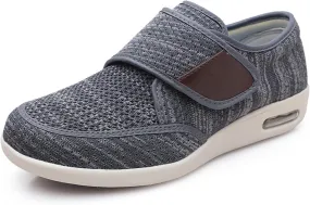 Orthopedic Casual Shoes, Swollen Feet Walking Edema Sneakers Lightweight Portable Breathable Plus Size Casual Air Cushion Trainers