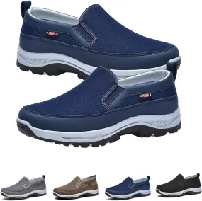 Orthoture Mens Shoes, Men's Arch Support Orthopedic Slip-on Running Hiking Sneakers Comfortable Hiking Loafers