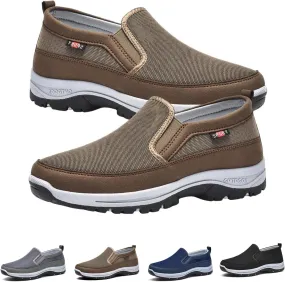 Orthoture Mens Shoes, Men's Arch Support Orthopedic Slip-on Running Hiking Sneakers Comfortable Hiking Loafers