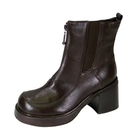PEERAGE Jay Men's Medium Width Comfort Leather Boots