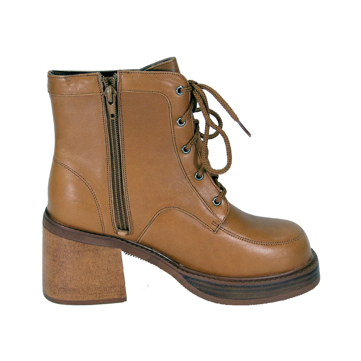 PEERAGE Pauly Men's Medium Width Leather Boots