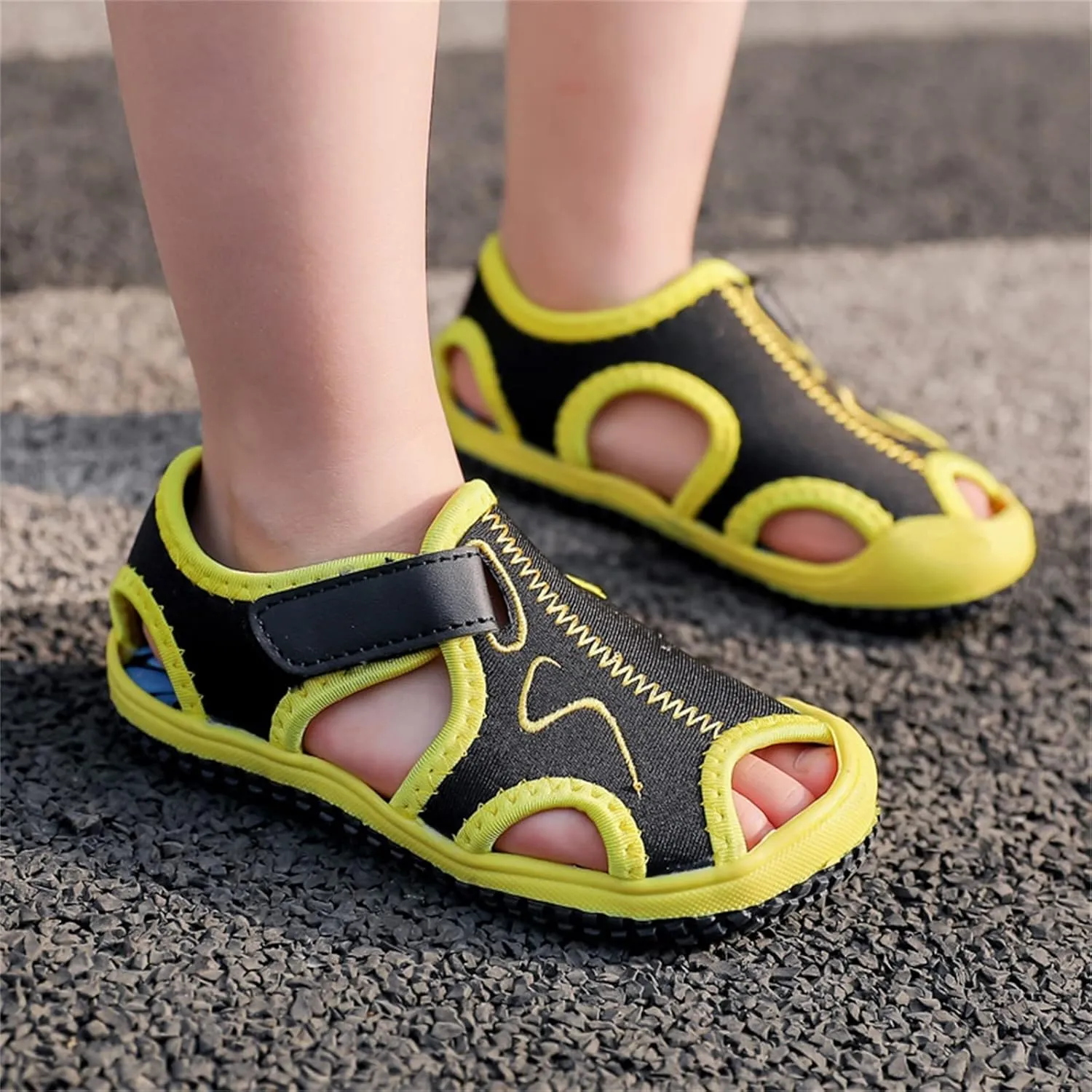 sfdgfhyf Little Kid Outdoor Shoes Baby Shoes Fashion Casual Sandals Flat Toddler Shoes Comfortable Soft Casual Toddler