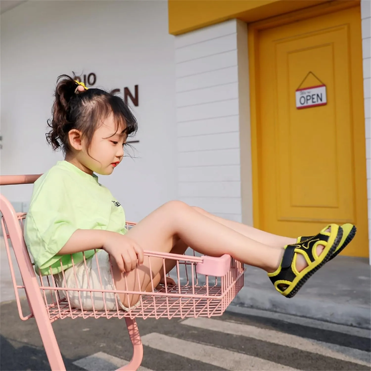 sfdgfhyf Little Kid Outdoor Shoes Baby Shoes Fashion Casual Sandals Flat Toddler Shoes Comfortable Soft Casual Toddler