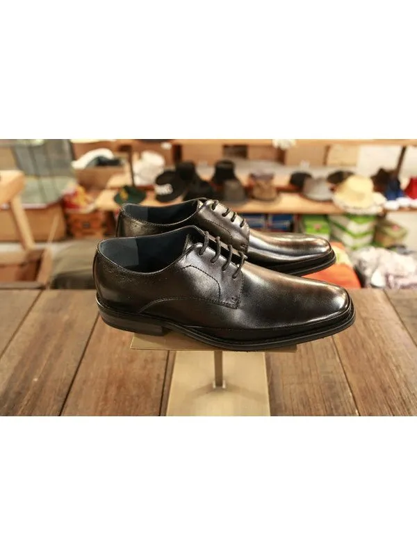 Steve Madden Men's Batchh Oxford Shoes Black Leather