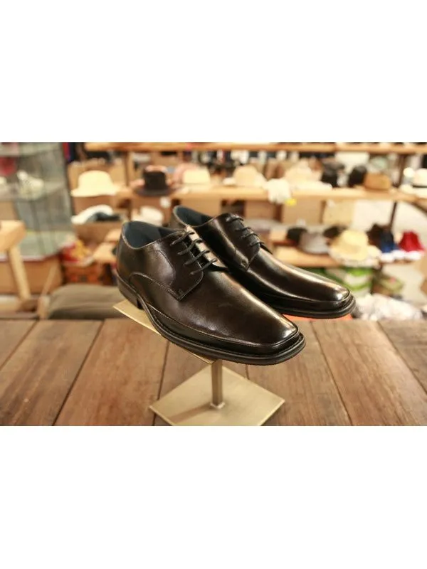 Steve Madden Men's Batchh Oxford Shoes Black Leather