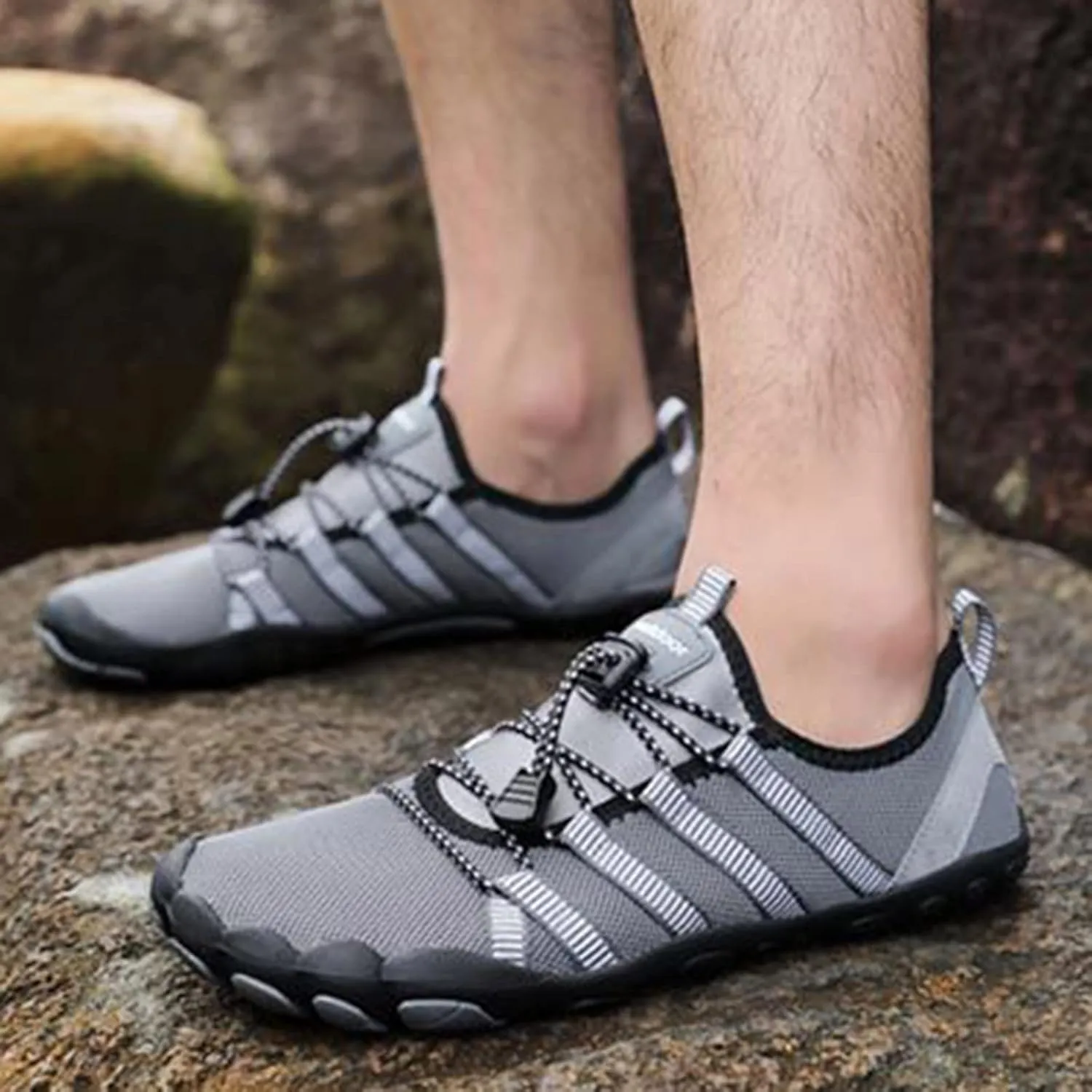 Water Shoes for Men Women Quick Dry Barefoot Swim Beach Surf Yoga Aqua Socks Non Slip Outdoor Sport Hiking Pool Camping Spring Shoe for Women 2025